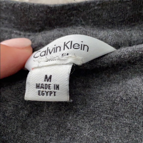 Calvin Klein T-shirt and Plaid Shirt Bundle - Picture 6 of 6